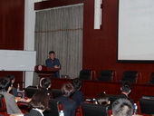 Prof. Bingfeng Zhou presided over the meeting