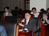 Prof. Hongbin Zha at the workshop