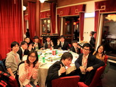 Students at banquet
